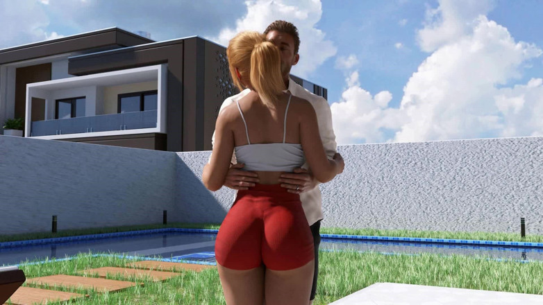 Dirty GamesXxX: Shared Desires: Positive Energy with the Swingers by the Pool -...