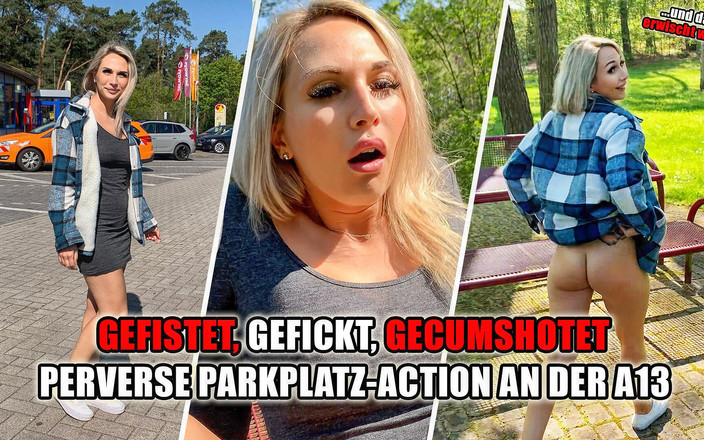 Lisa-Sophie: Puño, follada - acción pervertida del estacionamiento