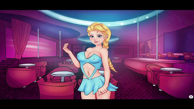 Cartoon Play: The Void Club भाग 140 - नाइट क्लब में एल्सा चुदाई