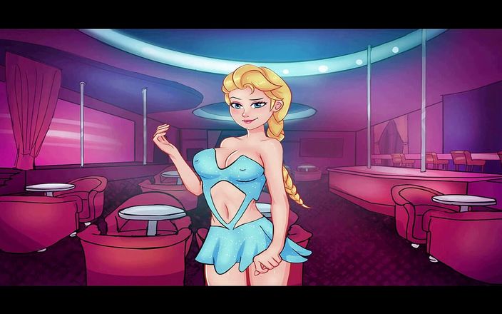 Cartoon Play: The Void Club 140 - 나이트 클럽에서 엘사 섹스
