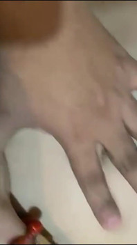 POV Latina Fuck - Moja kolumbijska jęczy, gdy rozciągam jej mokrą cipkę - Colomperx