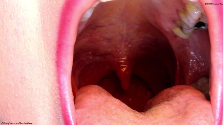 Scarlet Vixen: Hrdlo, uvula a předváděná ústa