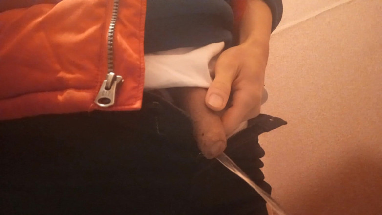 Jon Arteen: Sexy Gay Twink Loudly Pisses Pee Dressing Different Outfits and...