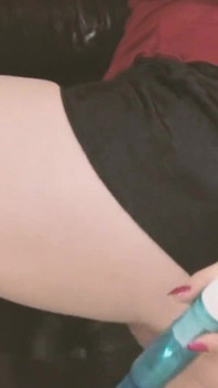 Sexy Amateur Scene-3_brunette with a Big Ass in Panties Fucks Her Pussy with a Dildo