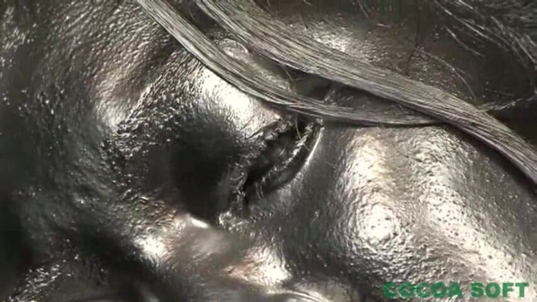 Cocoa Soft: Zilver schilderij 004