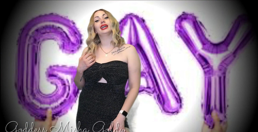 Goddess Misha Goldy: Přijímejte, kdo opravdu jste. Nejste bisexuál nebo bi-zvědavý! Jsi gay....