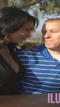 Babe with big tits cucks her lanky boyfriend