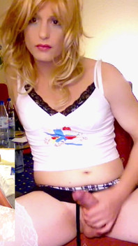 Banci seksi melancap gila