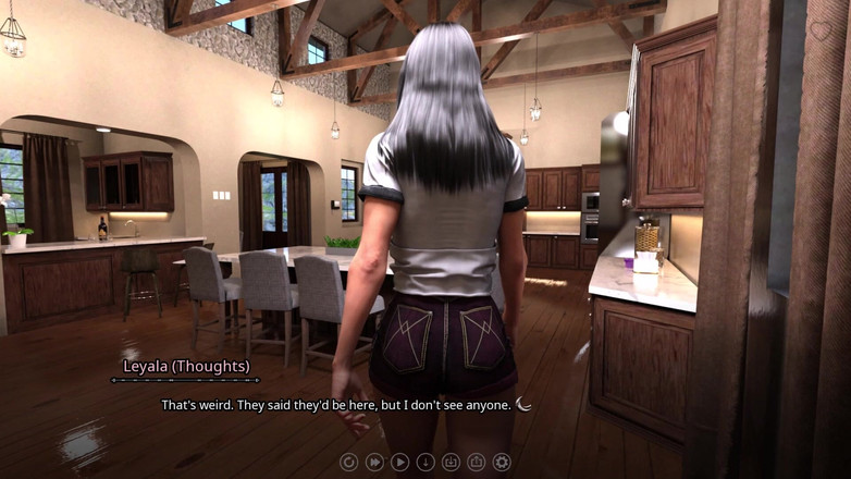 3D Cartoon Porn: Семь Королевств 6 - Атлас и Лейала делят глубокий, интимный разговор в постели