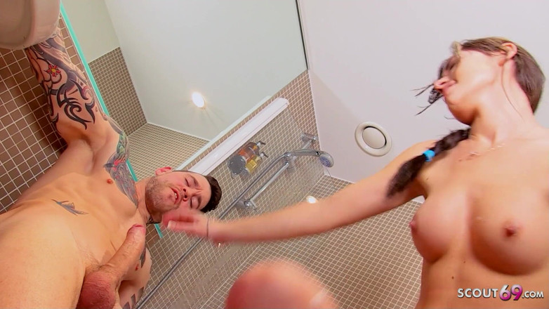 Full porn collection: Little cutie Jess West has no restraint with her best...