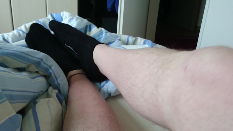 Carmen_Nylonjunge: Schwarze sneaker-socken