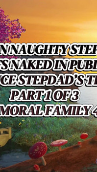 Nikole Nixon Naughty Stepdaughter Gets Naked in Public to Seduce Stepdad’s Trainer - Immoral Family 4K
