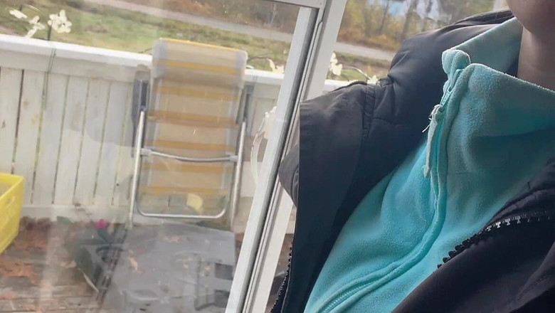 sweethanajapanese: Chcací voda, Procházka do zahrady