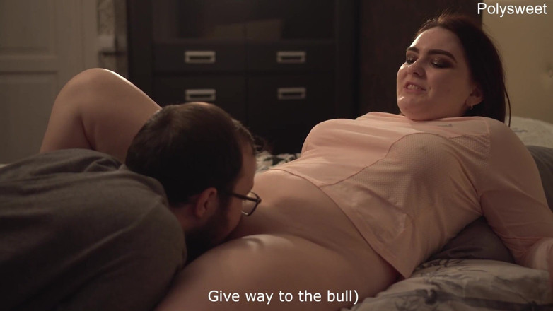 Polly Sweet: Fucking my girlfriend in a pussy filled with another man's...