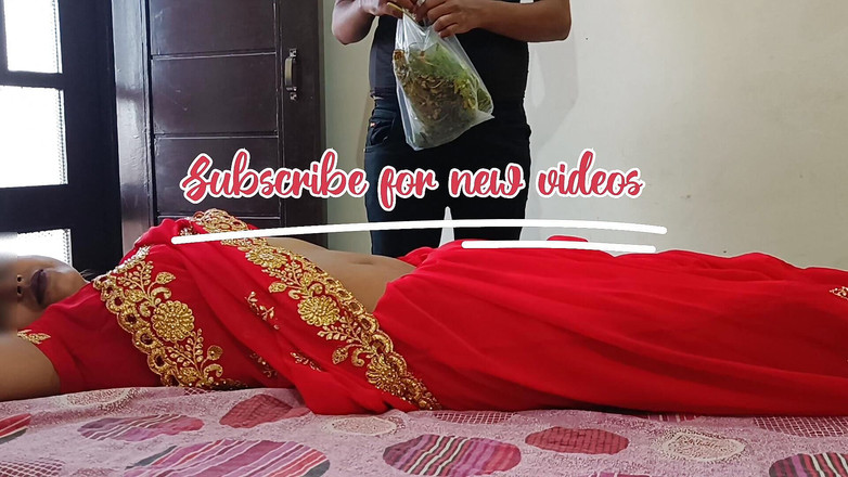 YOURAMRITA04: Heiße indische desi-dorf-tante fickte mit stiefsohn