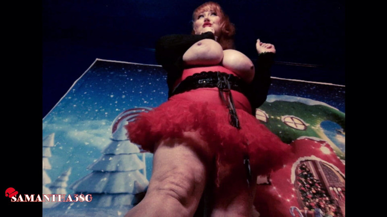 Samantha 38G: Reuzine mevrouw Claus vangt een elf