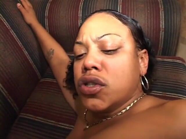 Cumming Soon: Overweight peckish busty slut gets her wide shaved cunt screwed