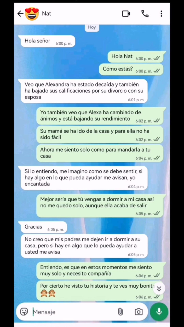 Natasha Caseros: Chat calda con l'amica della mia figliastra