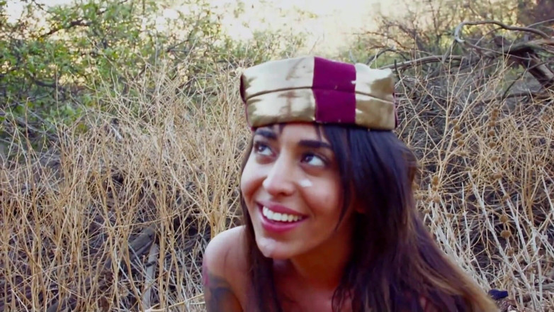Monster Cocks: Penelope Stone and the HUGE cock outdoor!