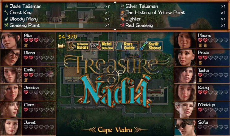 Dirty GamesXxX: Treasure of Nadia: Sexig röv blond läkare knullar sin patient...