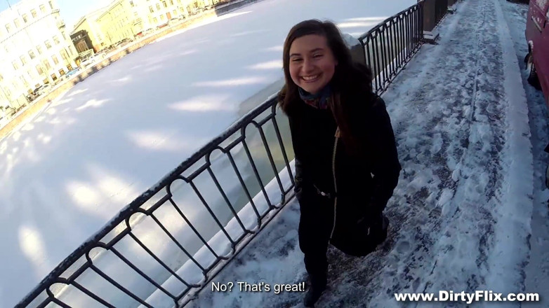 Fucking Glasses: Tourist fucks local cutie