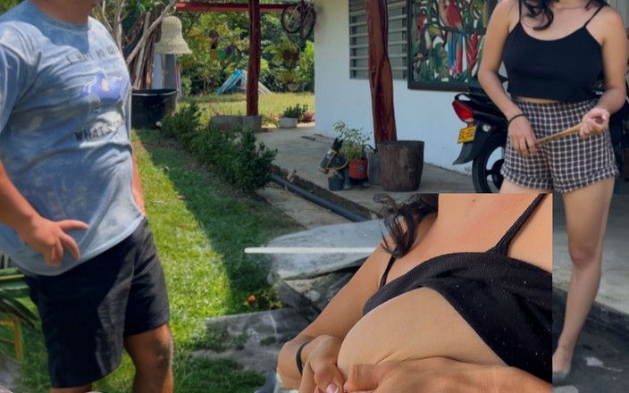 NamiQsein: Ik knijp in mijn enorme melkachtige tieten om de dorst...