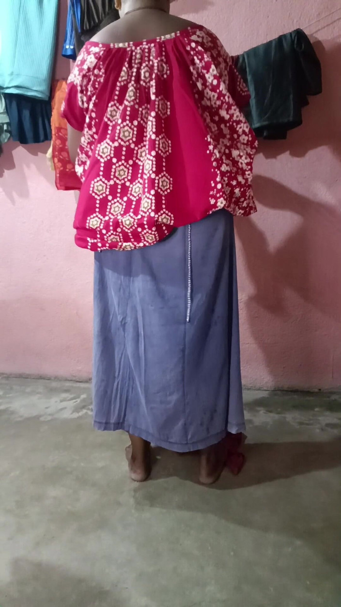 Pakhi0705: Sari cade dopo il bagno sfw 2