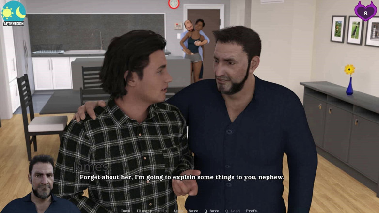 Dirty GamesXxX: Важкі дні дружина не може перестати зраджувати своєму чоловікові і перетворила їх додому на громадську площу з чоловіками, які приходять і виходять, еп.20