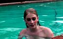ATKIngdom: Alli jumps into the pool naked while chatting