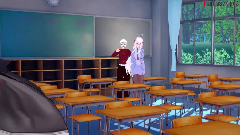 Fantasy king: Rossweisse almost catch me fucking Akeno - DXD NTR Madness Series