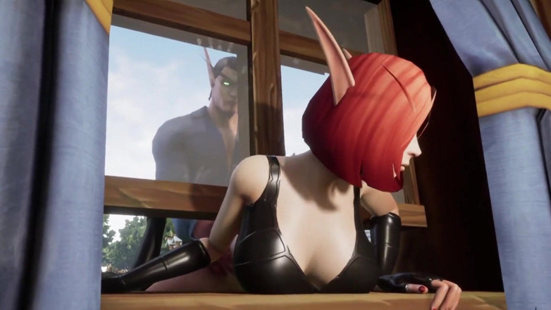 Wraith ward: Peri pencuri terjebak di jendela: parodi warcraft