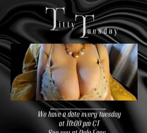 hugeboobswife: 우리는 날짜가 있다! 내일 화요일 을 보시기 바랍니다. 나는 우리를보고 재미를 온라인으로 될 것입니다.