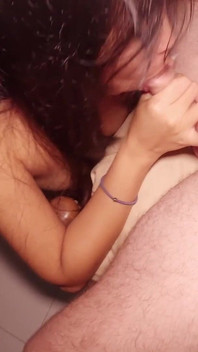 One Month Cum Two Holes Filled for Asian