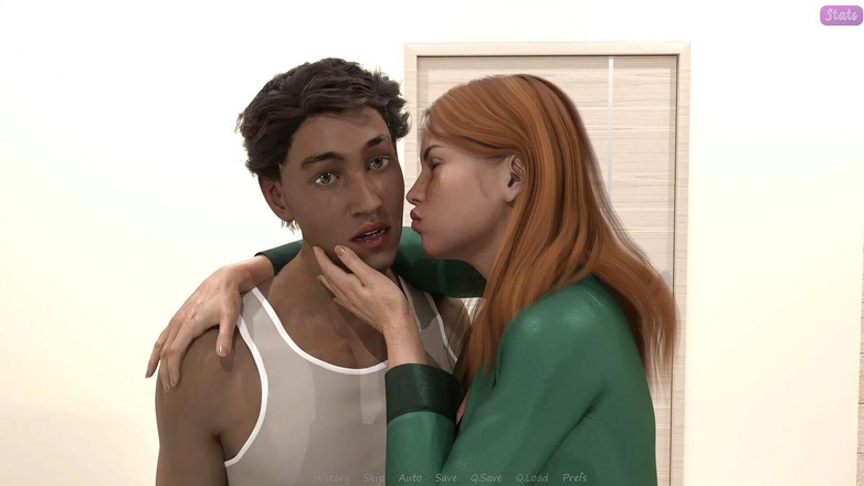 Adultgameplayvideos studio: मेरे सौतेले भाई की पत्नी #7 Jennifer ने मुझे नरम चुंबन दिया