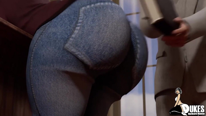 Dukes Hardcore Honeys: PAWG sucks BWC while dean spanks big booty MILF