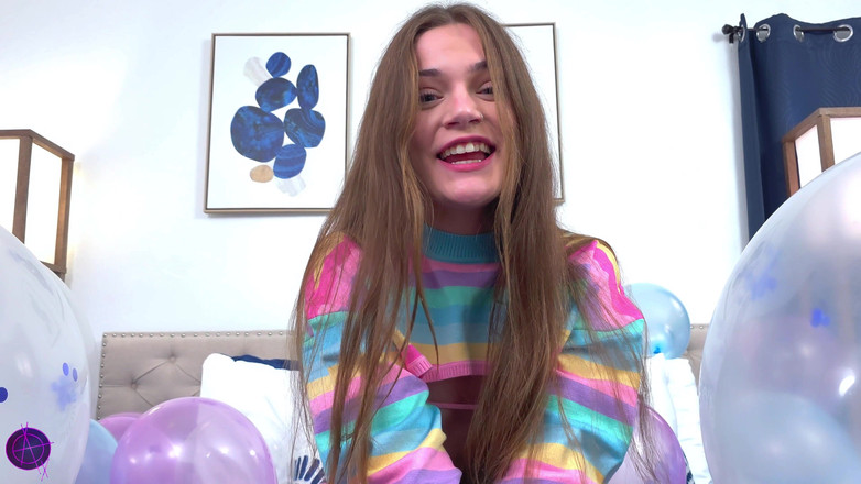 Nicky Rebel: 我给继父的气球幻想