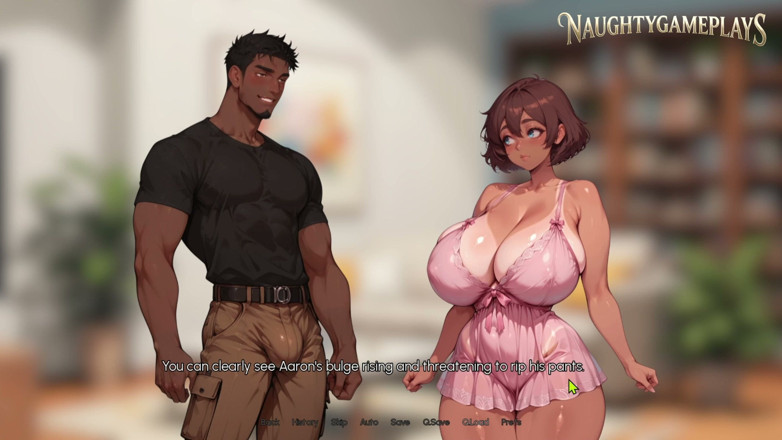 Naughty gameplays: الحياة في ويندفيل (الجزء 12) بقلم Vol_games - زوجة تتناك من زب أسود كبير أمام زوجها