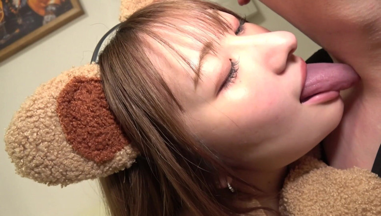 Strix: A Horny 21-year-old Female Dressed in a Bear Costume Gets a...