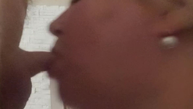 Zona901: Blowjob from mature BBW milf and mouthful of cum #1