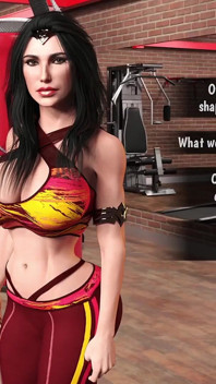 Curvy Wonderwoman Rides Big Cock After Workout Cockham Superheroes 70