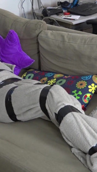 Luna Grey - encased blanket