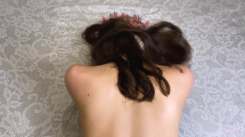 Filessa: Awek seksi blowjob dan berkongkek ghairah selepas bangun - pov