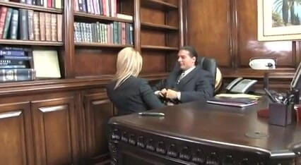 Thot Factory: Big tit assistant assists her boss nails with his boner