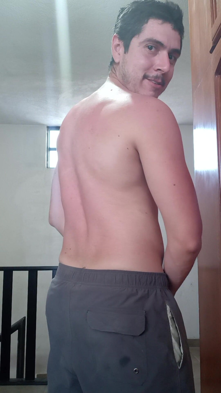 Tabasco Jake: Handsome Naked Man Showing off Sun Hot Body