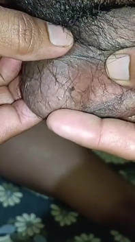 Hot Video in Husband and Wife Pussy Tight Inside White Spray