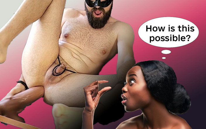 Anal orgasm: 거대한 딜도로 내 엉덩이 따먹기