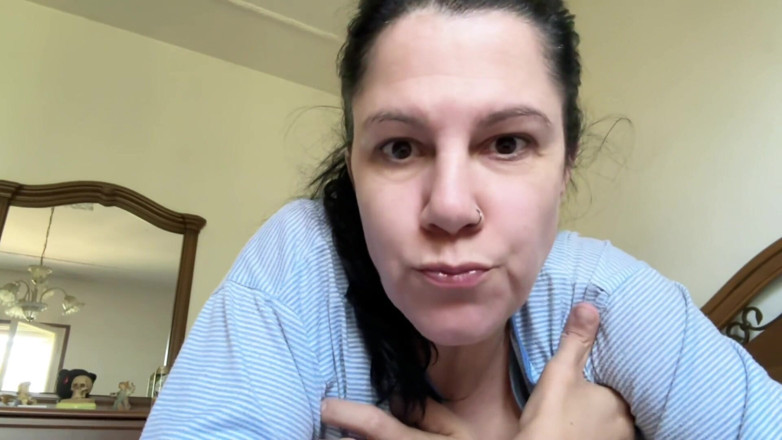 Bergami Melissa: Ніщо інше, як жорстоке приниження черв'яка для дуп невдахи, відео від першої особи