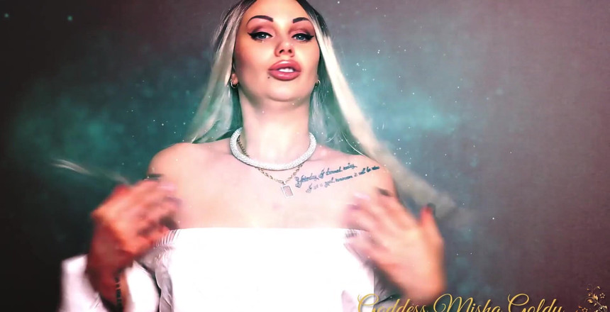 Goddess Misha Goldy: 당신이 나를 숭배하지 않고 나를 지불하지 않으면 당신의 인생은 너무 비참하고 지루하다! Findom은 당신의 평생입니다.