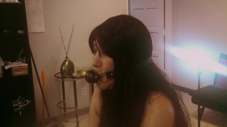 Larry Longdon: Lesbian Bondage - Vibrator Orgasm