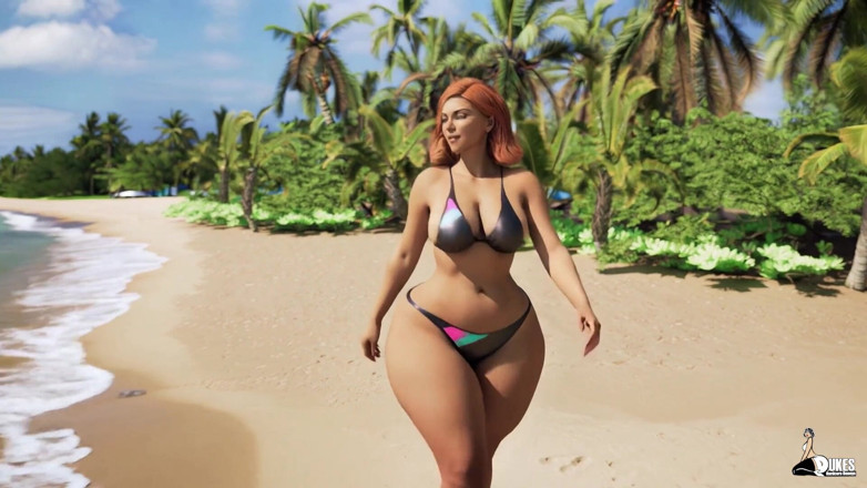 Dukes Hardcore Honeys: Grande pawg signora keagan beach stuzzica